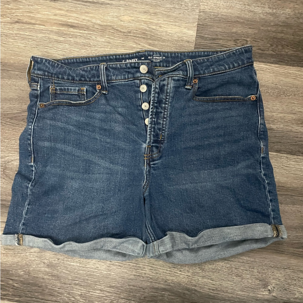 Five Inch Jean Shorts